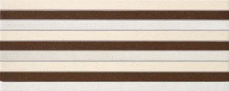 Look Marrone Stripes