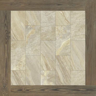 Декоративный элемент Italon Magnetique Beige Inserto Root 60x60 матовый