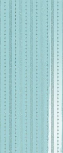 Декоративный элемент Novabell Magnifica Decoro Righe Glitter Mint 25x60 глянцевый