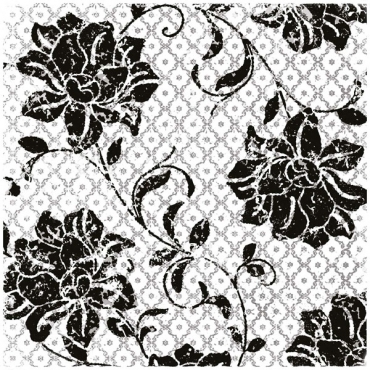 Декоративный элемент Brennero Maiolica Black 2 Mix 20x20 глянцевый