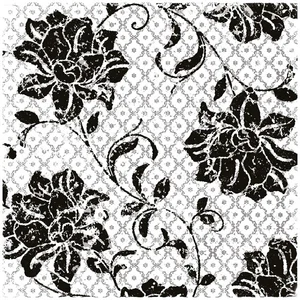 Декоративный элемент Brennero Maiolica Black 2 Mix 20x20 глянцевый