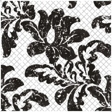 Декоративный элемент Brennero Maiolica Black 6 Mix 20x20 глянцевый