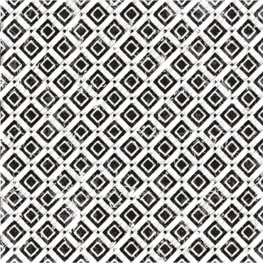 Декоративный элемент Brennero Maiolica Black 7 Mix 20x20 глянцевый