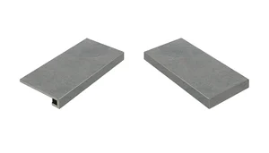 Ступень Italon Materia Carbonio Scalino Angolare Destro 33x60 патинированная