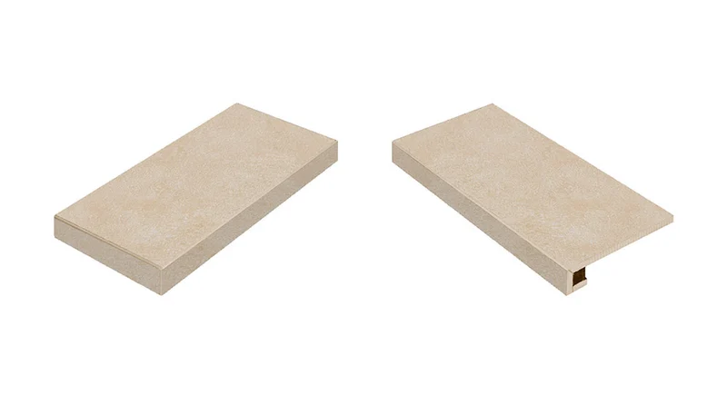 Ступень Italon Materia Magnesio Scalino Angolare Sinistro 33x45 матовая