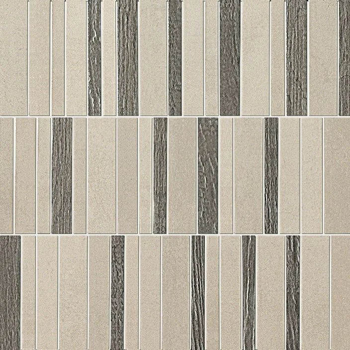 Мозаика Fap Meltin Tratto Cemento Mosaico 30,5x30,5 сатинированная