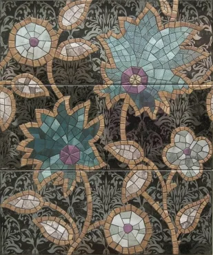 Панно Cifre Montblanc Composicion Carlina Cold 50x60 глянцевое