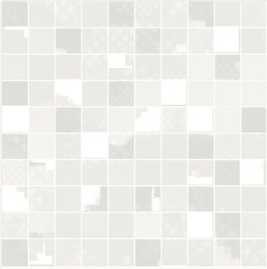 Мозаика Brennero Mos. Luce Lustro Bianco MLQMBI 25x25 глянцевая