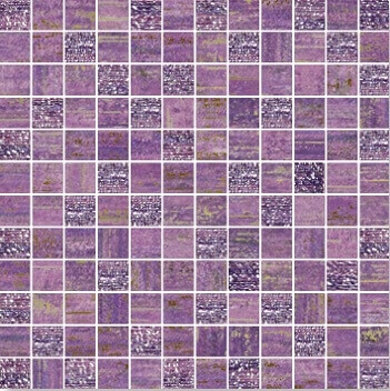 Мозаика Brennero Mosaico Lux Mix Quadretti Ametista 30x30 лаппатированная