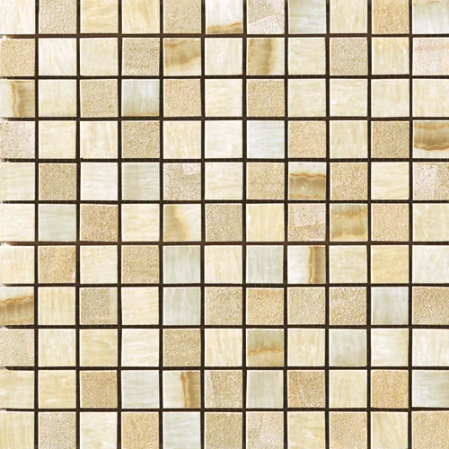 Мозаика Iris Mosaico Muse Flame 25x25 лаппатированная