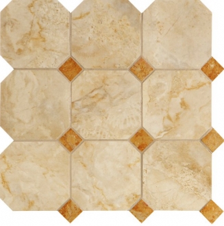 Мозаика Navona Mosaico Ottagona Gold