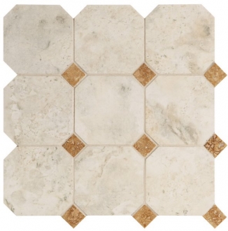 Мозаика Navona Mosaico Ottagona White