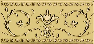 Бордюр Petracers Narcis a su Crema 10x20 глянцевый