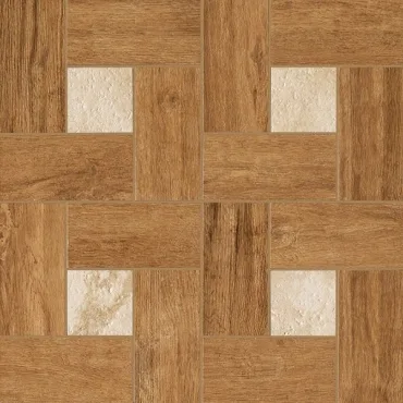 Декоративный элемент Italon Natural Life Wood Honey Inserto Glamour 45x45 матовый