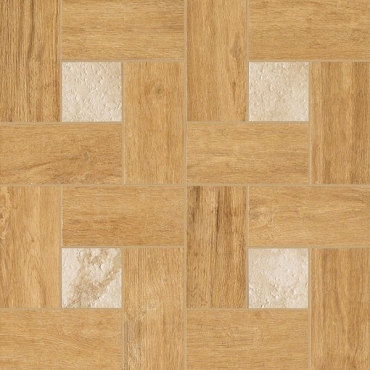 Декоративный элемент Italon Natural Life Wood Vanilla Inserto Glamour 45x45 матовый