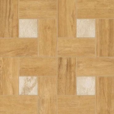 Декоративный элемент Italon Natural Life Wood Vanilla Inserto Glamour 45x45 матовый