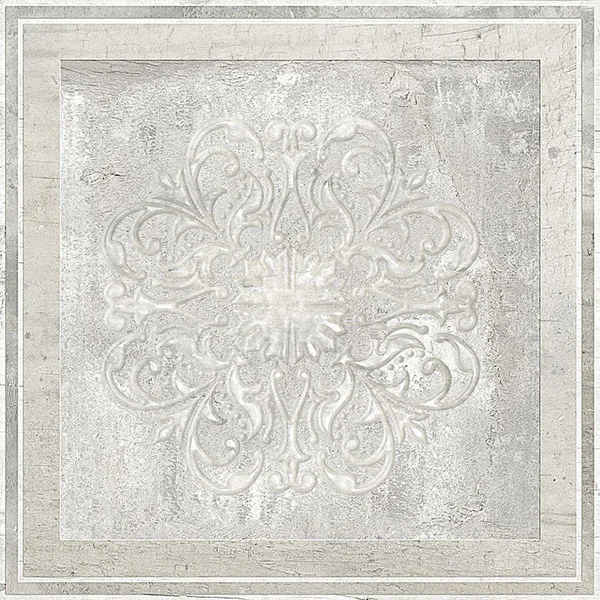 Плитка Absolut Keramika Newcastle Decor Grey 45x45 матовая
