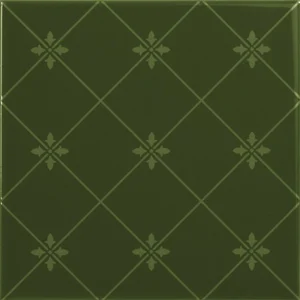 Плитка Almera Noblesse Delis Verde Botella 20x20 глянцевая