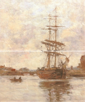 Normandie beige panno 02
