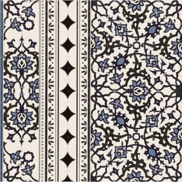 Декоративный элемент Realonda Orly Deco Cenefa 44x44 сатинированный