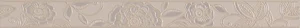 Бордюр Novabell Paint Paw List. Flor. Lustro Nut 5,5x60 глянцевый
