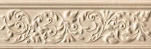 Бордюр Capri Palace Listello Romantic Dark Marfil 10x30,5 глянцевый