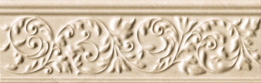 Бордюр Capri Palace Listello Romantic Light Marfil 10x30,5 глянцевый