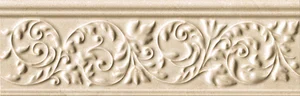 Бордюр Capri Palace Listello Romantic Light Marfil 10x30,5 глянцевый