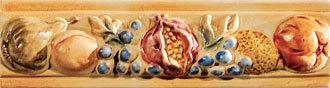 Бордюр Polis Palio Di Siena Listello Frutta 5x20 матовый