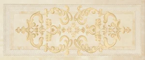 Декоративный элемент Gracia Ceramica Palladio beige decor 01 25x60 глянцевый