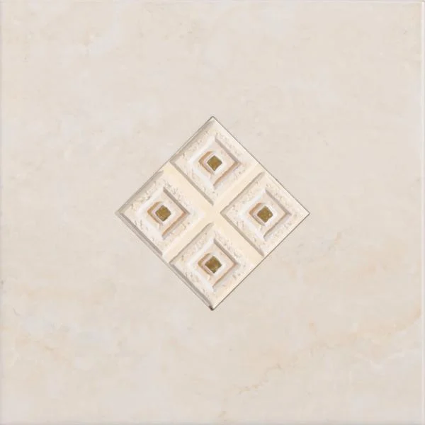 Декоративный элемент Vallelunga Palladio Ocra Dec. Singolo Vicenza 20x20 глянцевый