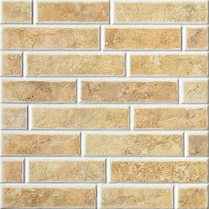 Мозаика Vallelunga Palladio Ocra Mattoncino 20x20 глянцевая