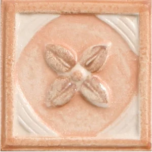 Вставка Vallelunga Palladio Rosa Tozzetto 5x5 глянцевая