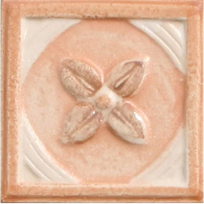 Вставка Vallelunga Palladio Rosa Tozzetto 5x5 глянцевая