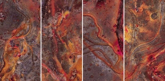 Pietra Lavica Lava C (Rosso) S/4