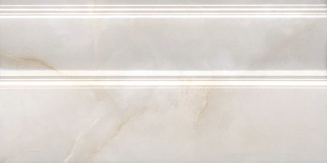Kerama Marazzi Плинтус Вирджилиано серый обрезной FMA007R 15x30 глянцевый