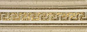 Бордюр Carmen Plisse Crema 11x29,5 глянцевый