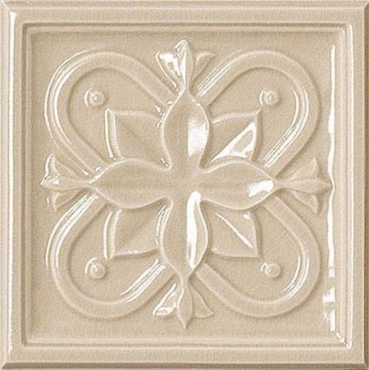 Вставка Vallelunga Rialto Beige Formella 15x15 глазурованная