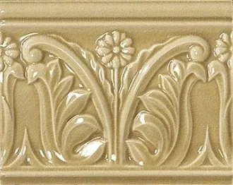 Rialto Olive Green Listello Flor