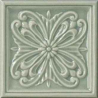 Rialto Vintage Blue Formella Flor G911370