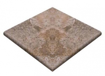 Ступень Gres de Aragon Rocks Esquina Gris 33x33 матовая