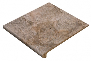 Ступень Gres de Aragon Rocks Peldano Gris 30x33 матовая