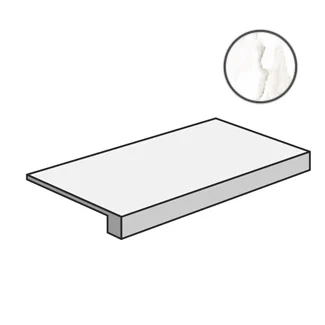Ступень Fap Roma 60 Calacatta Scalino Matt 33x60 матовая