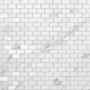 Мозаика Fap Roma Brick Statuario Mosaico 30x30 полированная