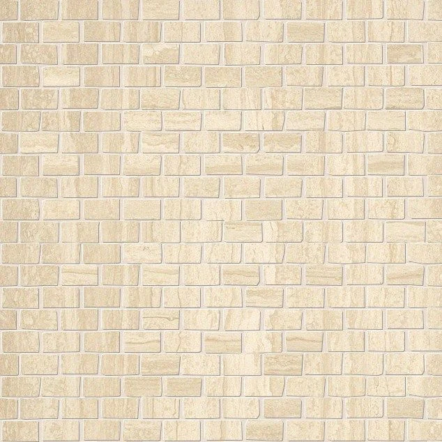 Мозаика Fap Roma Brick Travertino Mosaico 30x30 полированная