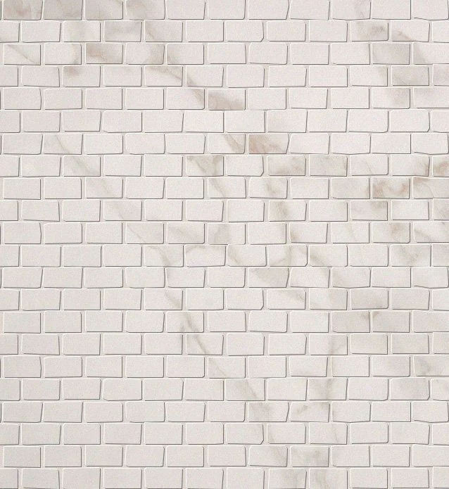 Мозаика Fap Roma Calacatta Brick Mosaico 30x30 матовая
