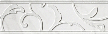 Бордюр Fap Roma Classic Statuario Listello 8x25 матовый