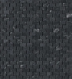 Мозаика Fap Roma Grafite Brick Mosaico 30x30 матовая