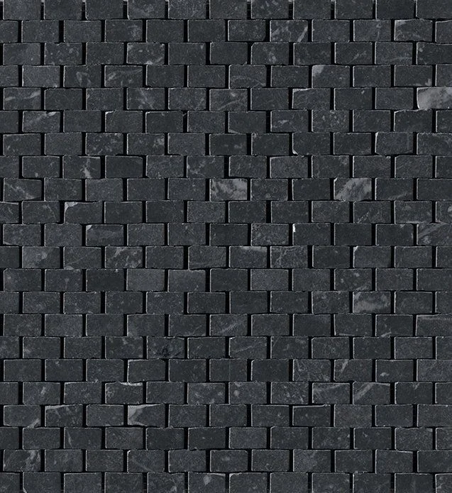 Мозаика Fap Roma Grafite Brick Mosaico 30x30 матовая