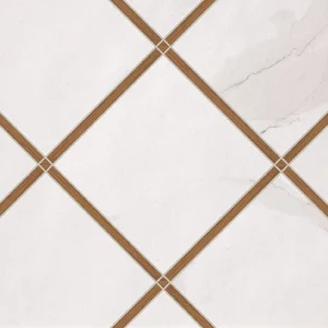 Декоративный элемент Fap Roma Incroci Calacatta Avana 60x60 полированный